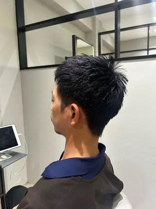 メンズ 山崎 開世のヘアスタイル