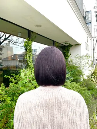 ショート ROZA germe所属・SHIO / ハイトーンカラーのヘアスタイル