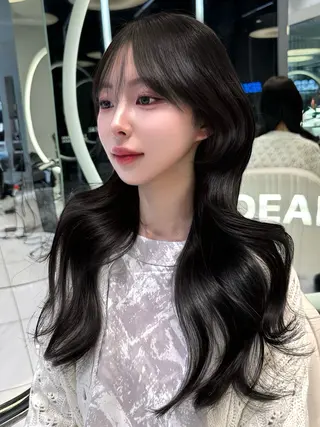 ロング カラー miuru/網紅ヘア 🇨🇳レイヤーのヘアスタイル