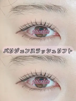 マツエク・マツパ foisalon 大久保店のマツエク・マツパデザイン