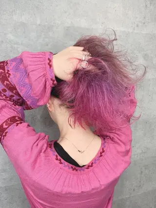 セミロング _WHITE 天神店のヘアスタイル