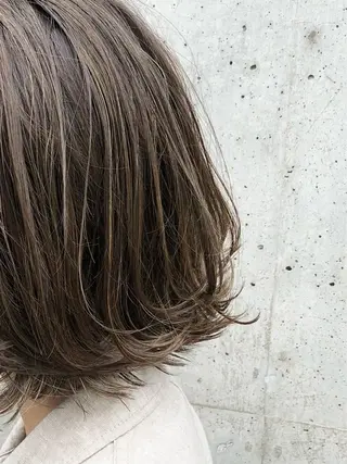 ミディアム カラー ヘアアレンジ 似合わせ専門美容師 なかじまのヘアスタイル