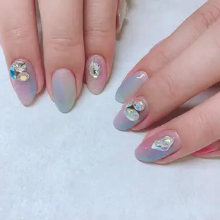 カラー ネイル Cozy_ ilumのネイルデザイン