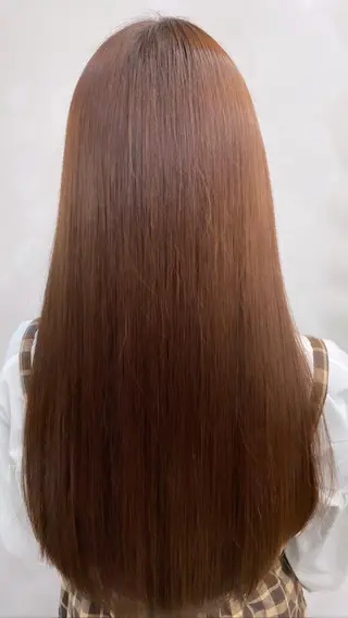 ロング 銀座/レイヤー /髪質改善/韓国ヘアのヘアスタイル