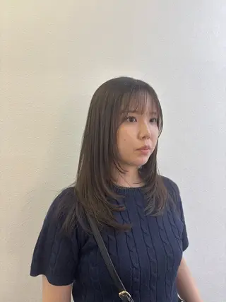 セミロング liberta 【リベルタ】所属・✿ ユ ウ ナ ✿のヘアスタイル