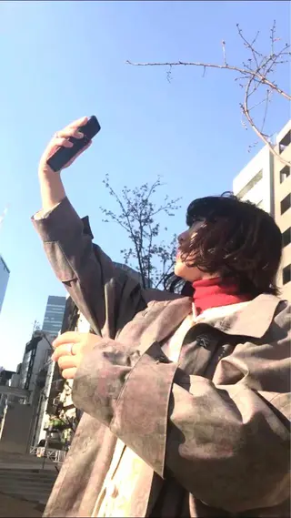 ミディアム ayaka #パーマ#アレンジのヘアスタイル