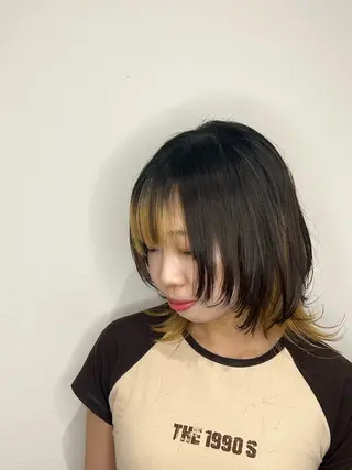 ミディアム 🐺青木光太朗 ウルフ/レイヤー🐺のヘアスタイル