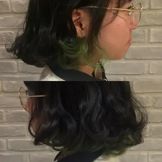 ショート ミディアム 藤井 菜緒のヘアスタイル