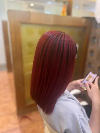 ロング カラー 🤍店長　艶カラー 髪質改善縮毛特化🤍のヘアスタイル