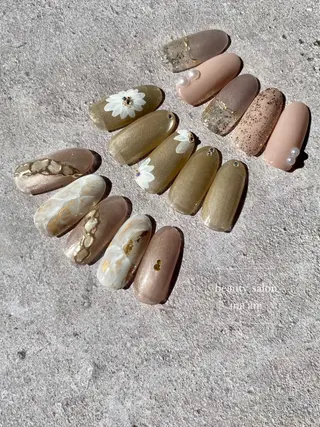 ネイル beauty salon ma'am所属・chihiro 小路ネイルのネイルデザイン