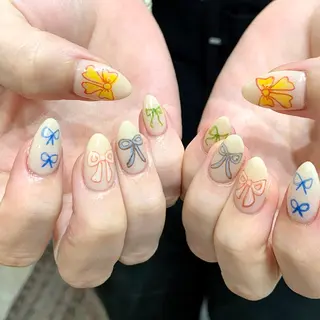 ネイル 0203ムニムサン 💙Sayakaのネイルデザイン