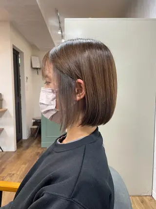 ミディアム カラー TELA HAIR 大網店所属・TELAHAIRマネ ージャー島袋昂也のヘアスタイル