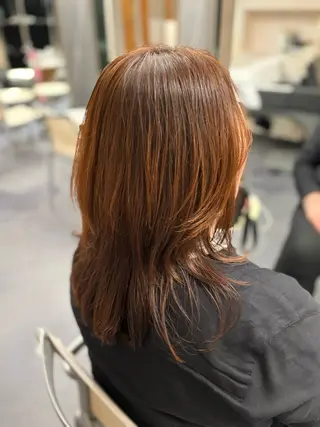 セミロング パーマ konno/ 矯正モデル募集中のヘアスタイル