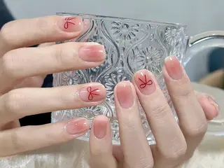 ネイル Venusパラジェル 長さだし専門店のネイルデザイン