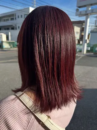 カラー 坂本 瑞季 🤍 髪質改善のヘアスタイル