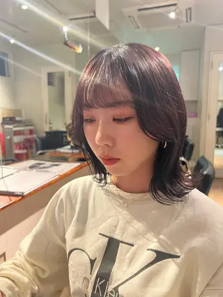 カラー Lisa🪄似合わせ ／デザインカラーのヘアスタイル