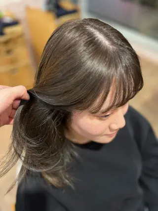 ミディアム カラー 🎀みさき🎀 韓国レイヤー ボブ♡のヘアスタイル