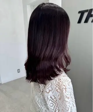 ロング miku/ラベンダー 透明感カラー🪻❤︎のヘアスタイル