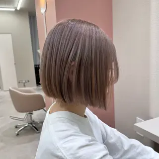 ショート カラー ボブ/色素薄めカラー RISAのヘアスタイル