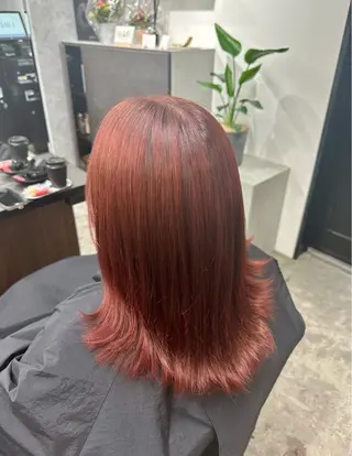 カラー ブリーチなしWカラー 美髪/透明感/ユウゴのヘアスタイル