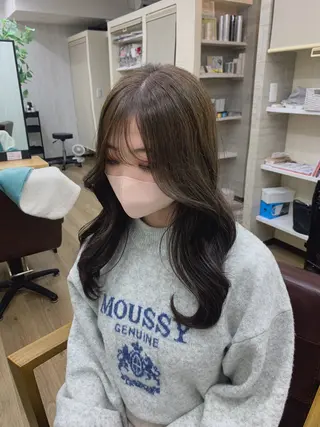 セミロング カラー [toco] Runaのヘアスタイル