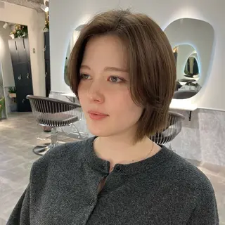 ショート カラー 大江 もえこのヘアスタイル