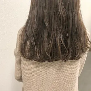 セミロング カラー GPIP 近藤沙樹のヘアスタイル