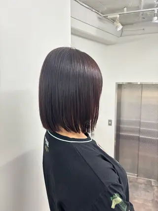 ミディアム 三軒茶屋/レディース カット/Momoのヘアスタイル