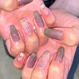 ネイル NES NAIL所属・さゆり￤推しキャラ ￤ロングネイル🩷のネイルデザイン