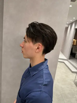 メンズ 森本 シェビーのヘアスタイル