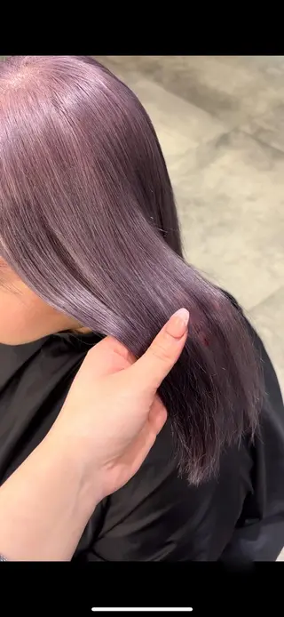 ミディアム MONIQA sakae所属・hina/ハイトーン /ピンクカラー🎀のヘアスタイル