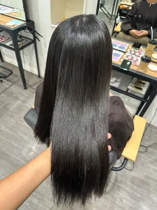 ロング パーマ 艶髪レイヤー上田 紗也🇰🇷💗のヘアスタイル