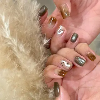 ネイル shio ♡ 11月分予約受付中のネイルデザイン