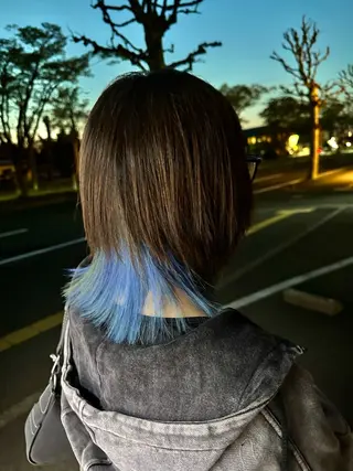 ミディアム カラー ニコドロップ所属・髙田 海のヘアスタイル