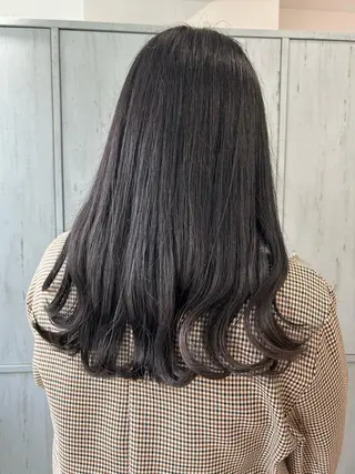 ロング ブラウンカラー tomokaのヘアスタイル