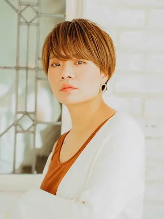 ショート カラー 相武台ショート特化 💐川崎希💐のヘアスタイル