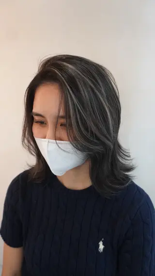 カラー hinata/ ハイトーンカラー🪽のヘアスタイル