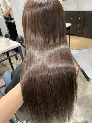 ロング カラー パーマ 増子 祐太朗のヘアスタイル