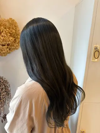 ロング 松山 麻一のヘアスタイル