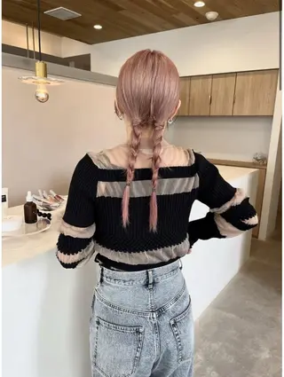 カラー ハイトーンカラー 🥣🫧Sanaのヘアスタイル