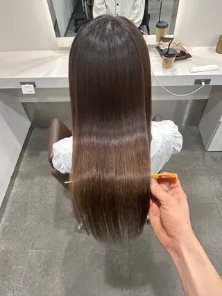 ミディアム 割れ癖も直す髪質改善 美容師✨みやたのヘアスタイル