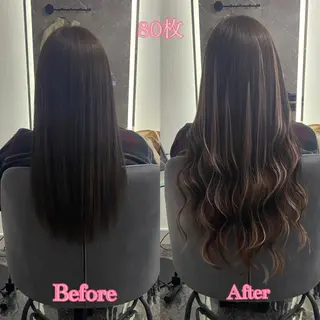 ロング シールエクステ ♡SAORI♡のヘアスタイル