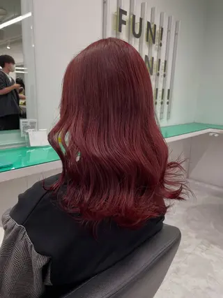 セミロング うる艶カラー🍓 モデル募集🍓海音のヘアスタイル
