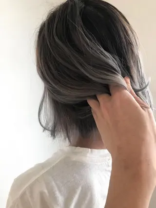 ショート カラー ACRO梅田【アクロ】所属・縮毛矯正とカラーの人 倉友哉のヘアスタイル