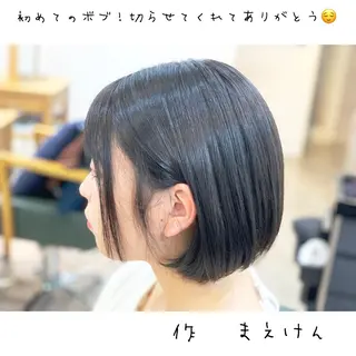 ショート カラー 前田 健太のヘアスタイル