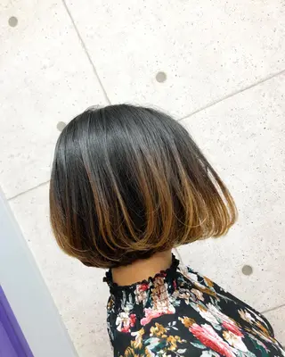 ミディアム 羽田 hadaのヘアスタイル