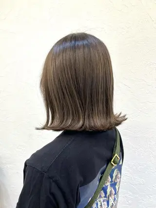 ミディアム ヘアアレンジ キッズ レイヤー/透明感 🍃鈴木裕介のヘアスタイル