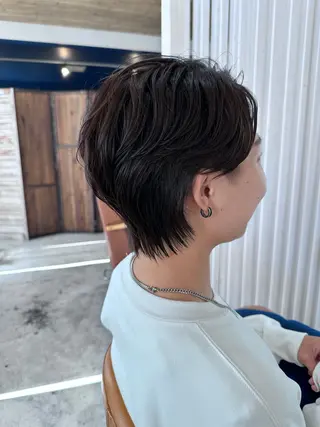 パーマ メンズ 椎木 琉聖のヘアスタイル