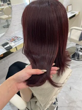 ミディアム 似合わせのプロ🕊 美髪矯正/ioriのヘアスタイル