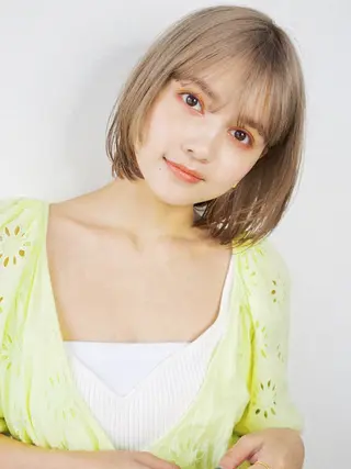 ミディアム カラー "オトナ髪”/ LAKA TOCCAのヘアスタイル